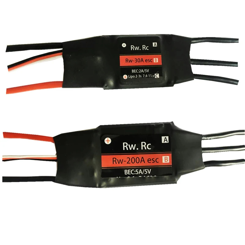Rc Boat Brushless Motor - RW.RC-Contrôleur de vitesse ESC sans balais,