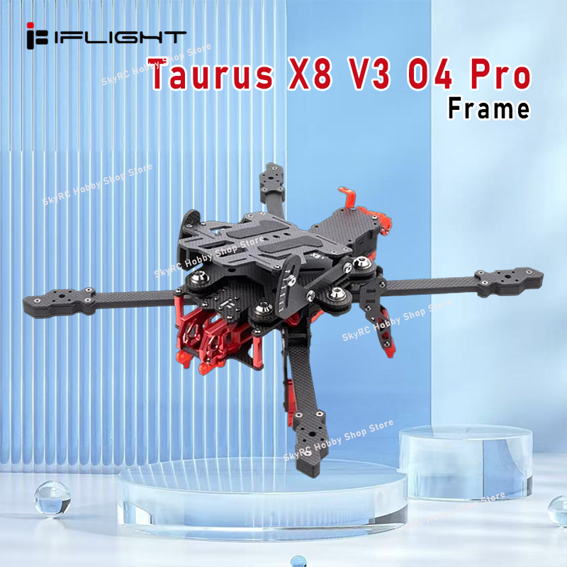Carbon Fiber Drone Arm - Kit de châssis iFlight Taurus X8