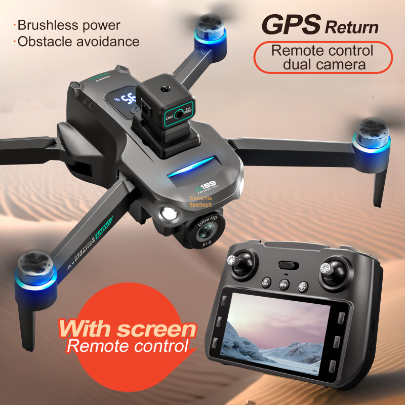 Drone Rc Gps - 8K double caméra 5G WIFI FPV