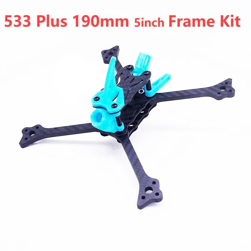 Carbon Fiber Drone Arm - FIVE33 533 Plus-Kit de cadre fendu