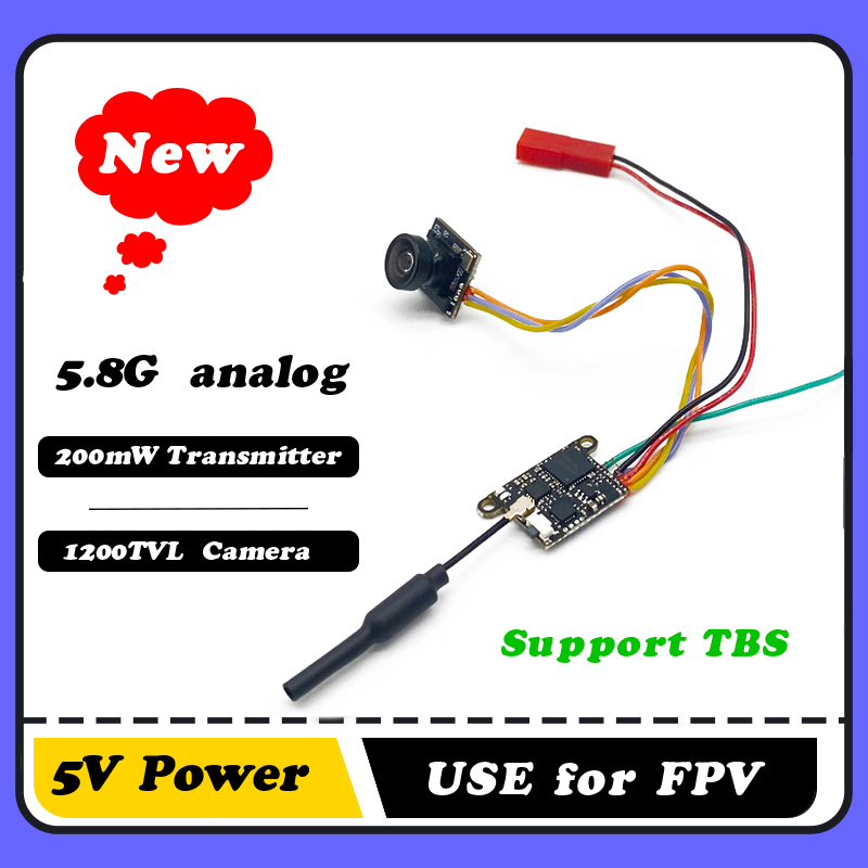 Rc Airplane Drone - SLONWAKE 5.8G 1200TVL FPV caméra VTX