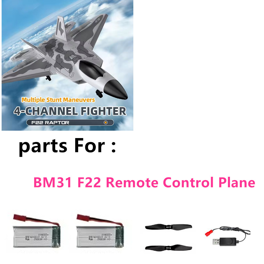 Drone F22 Rc - Pièces d'origine pour avion RC BM31,