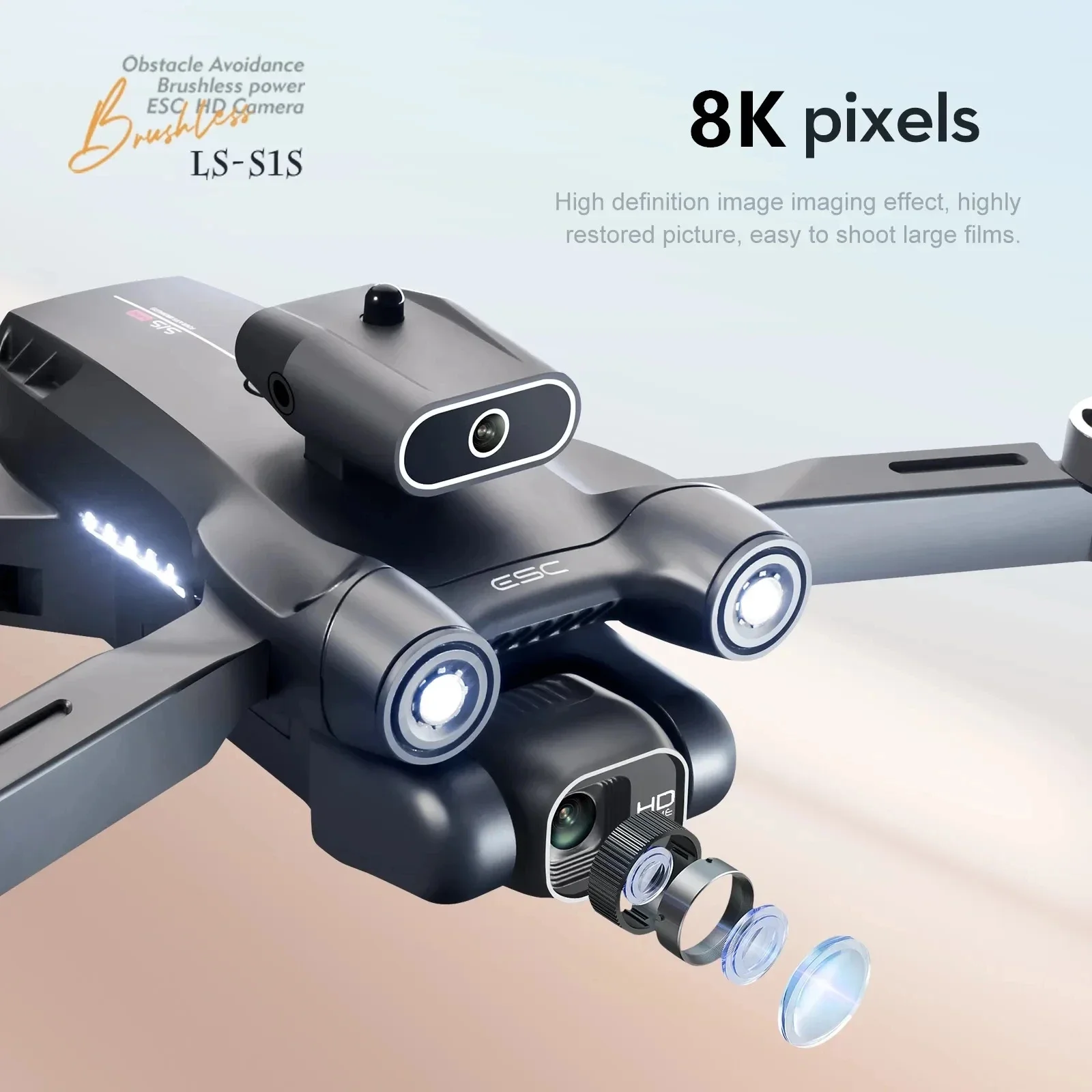 S1S 5G GPS Drone Caméra 8K, Mo - Drone Rc Gps avis et prix