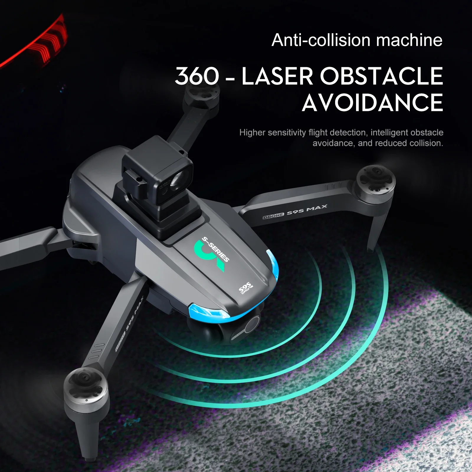 Nouveau S9S MAX MINI Drone 4K  - Drone Rc Gps avis et prix