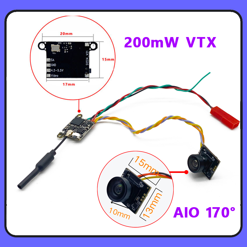 SLONWAKE 5.8G 1200TVL FPV camé - Rc Airplane Drone avis et prix