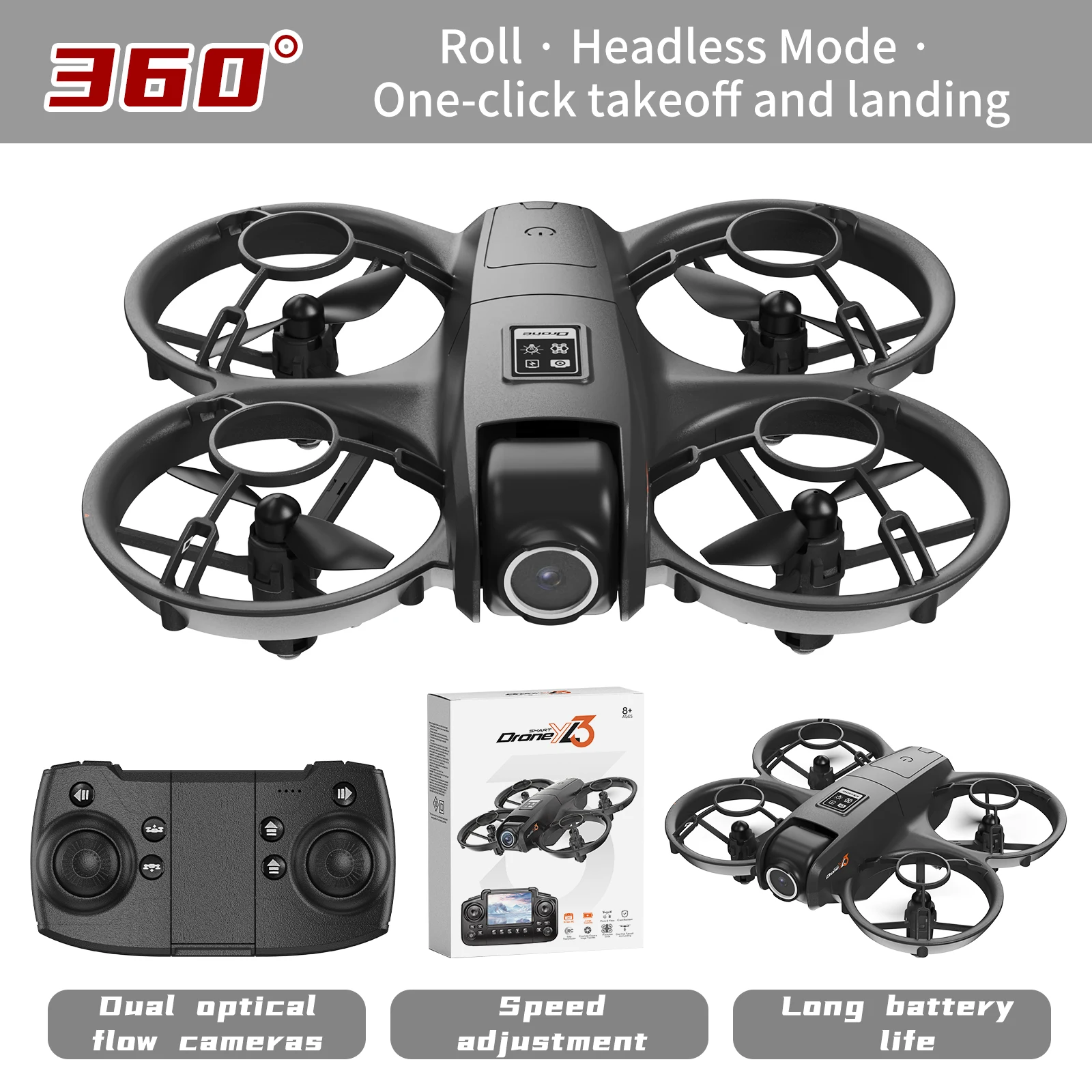 Nouveau Drone RC YL3 8K 1080P  - Drone Rc Dji avis et prix