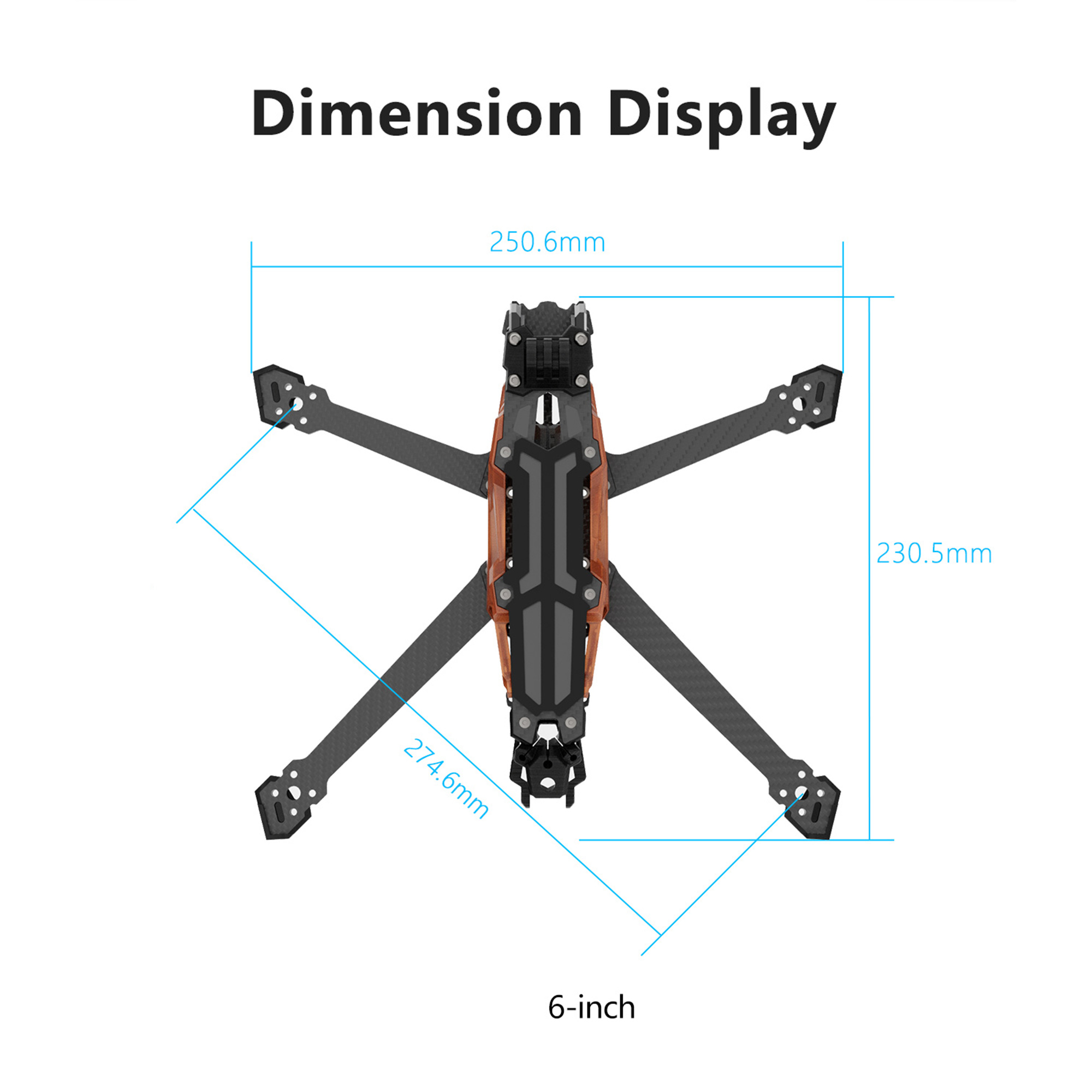 GEPRC GEP-Vapor-D5 D6 O4 Pro C - Drone Rc Accessories avis et prix