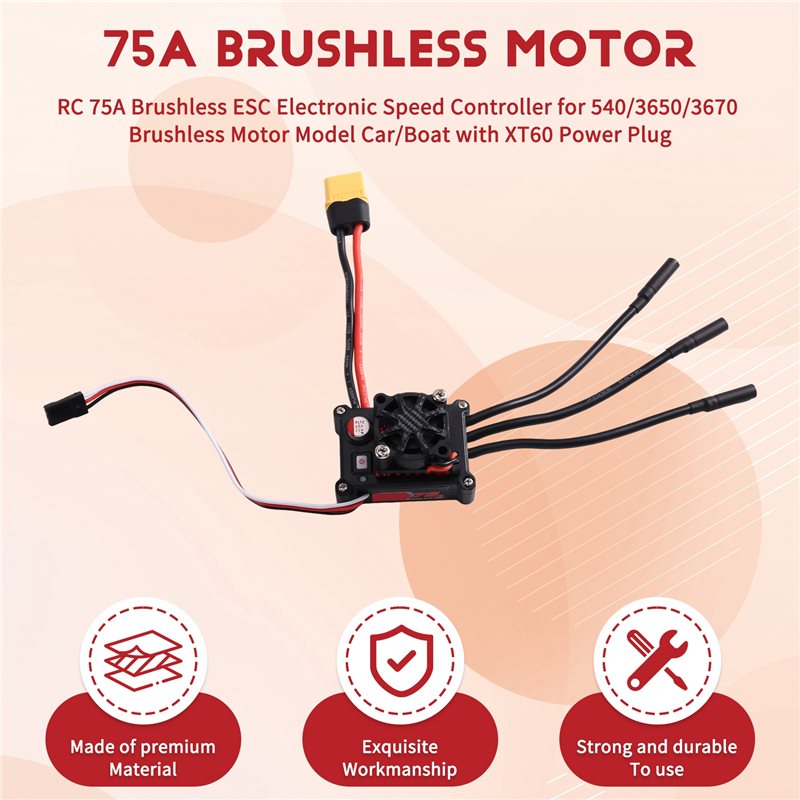 Contrôleur électronique de vit - Rc Boat Brushless Motor avis et prix