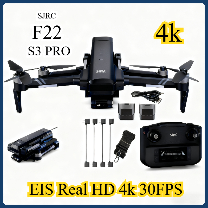 SJRC F22 S3 PRO Drone 4K camér - Drone F22 Rc avis et prix